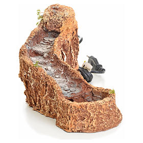 Ruscello resina per presepe 20x15x30 cm