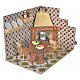 Nativity accessory, chimney, flickering flame effect 20x14x14,5c s2