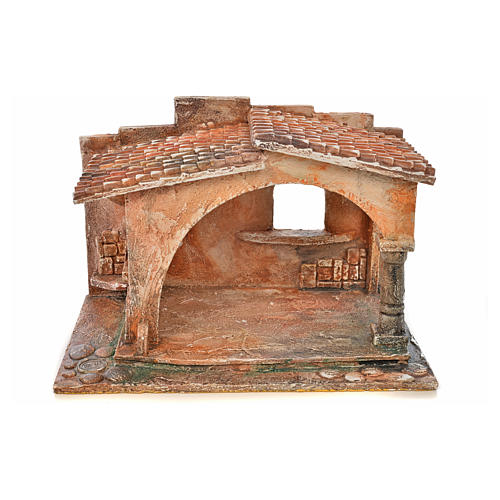 Hütte in arabischem Stil Krippe Fontanini 12 cm 1
