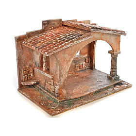 Crèche Fontanini: Étable style arabe crèche Fontanini 12 cm