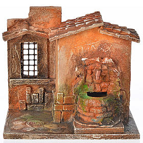 Fontaine électrique en miniature crèche Fontanini