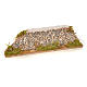 Nativity setting, stone wall 20x3,5x6,5cm s1