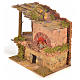 Nativity oven with flame lamp, 15x10x15cm s3