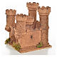 Castelo 5 torres 14,5x13,5x15 cm presépio napolitano s3