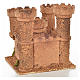 Neapolitan Nativity scene accessory, cork castle and 5 towers s4