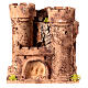 Castelo miniatura presépio napolitano 14,5x13,5x15 cm s1