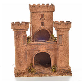 Castelo 18x14x21 cm presépio napolitano