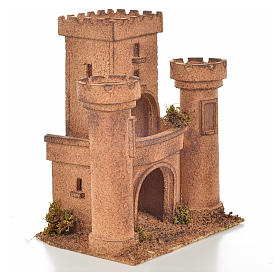 Castelo 18x14x21 cm presépio napolitano