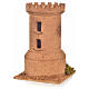 Turm aus Kork neapolitanische Krippe 13x13x20,5 s2