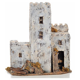Maison palestinienne en miniature crèche Napolitaine h 30 cm
