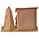 Nativity setting, farm house with hens and straw 18x27x12cm s3