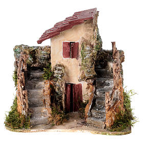 Casa rústica cm. 19 x 19 x 16