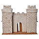 Fachada de castelo estilo árabe ambientação presépio s4