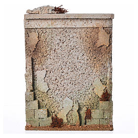 Nativity setting, town wall in cork
