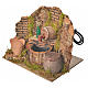 Osteria con pompa e bottiglia 15x12x12cm s2
