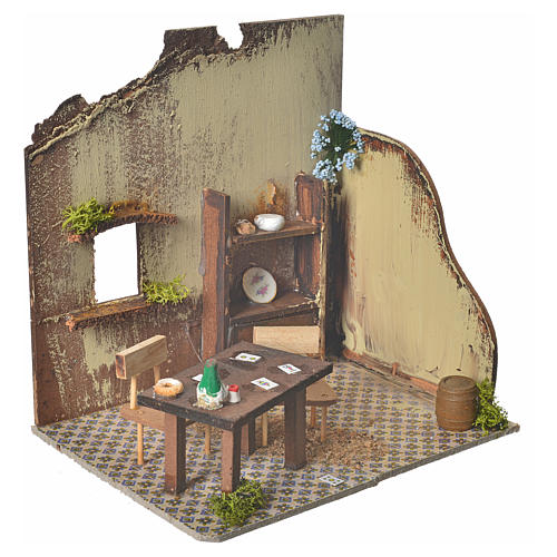 Bottega dei giocatori di carte 20x14x20 cm 3