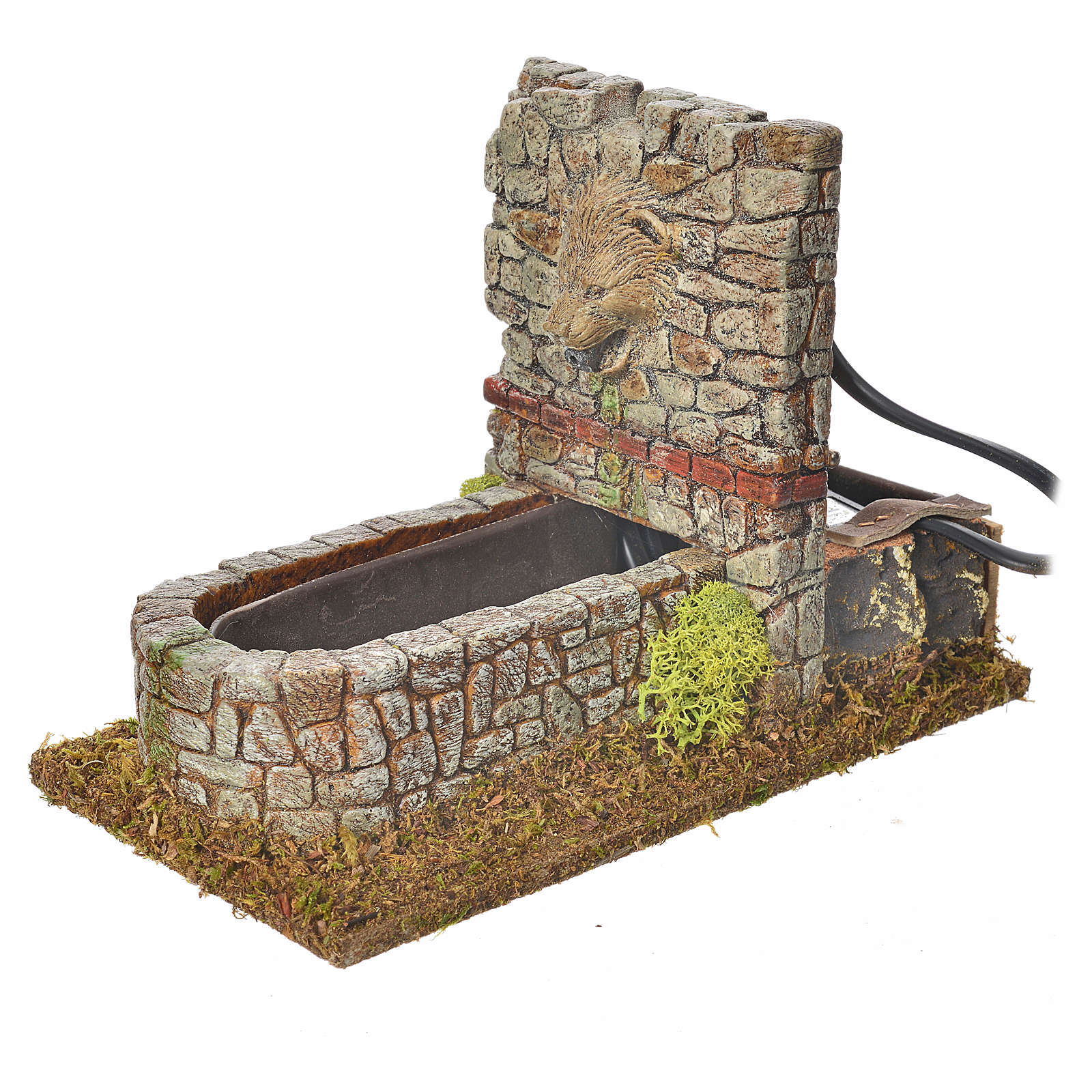 Römischer Brunnen aus Harz für Krippe | Online Verfauf auf HOLYART