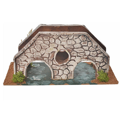 Ponte in terracotta cm 23x10, h. 10 1