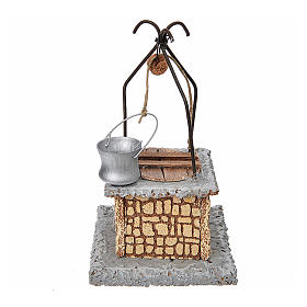 Nativity setting, well, 2 assorted models, 15x9x9cm