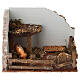 Nativity setting, pig corral 11x15x10cm s1