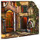 Borgo presepe napoletano stile 700 con arcata s4