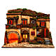 Dorf neapolitanische Krippe Stil 700 mit Ofen s1