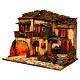 Dorf neapolitanische Krippe Stil 700 mit Ofen s2