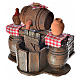 Neapolitan nativity setting, cellar with cask and water pump 9x1 s3