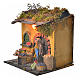 Animated Neapolitan nativity figurine, greengrocer 10cm s3
