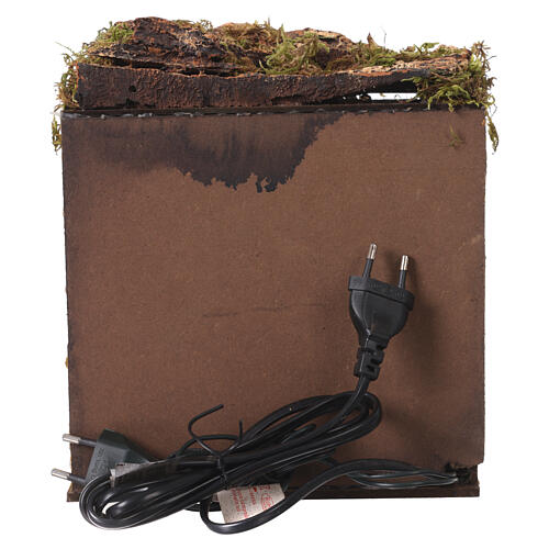 Marchande de fruit animée 10 cm crèche napolitaine 5