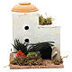 Casa araba legno per presepe 18x15x15 cm s1