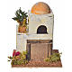 Nativity setting, wooden Arabian house 18x15x15cm s1