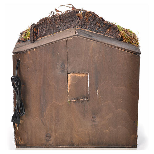 Stall für neapolitanische Krippe 34x38x30 cm 4