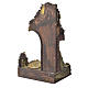 Nativity temple with arch measuring 20x20x40cm s3