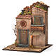 Neapolitan Nativity Village with balcony and roof tiles 30X30X30 cm s3