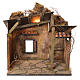 Stalla presepe Napoli 55x50x40 s1