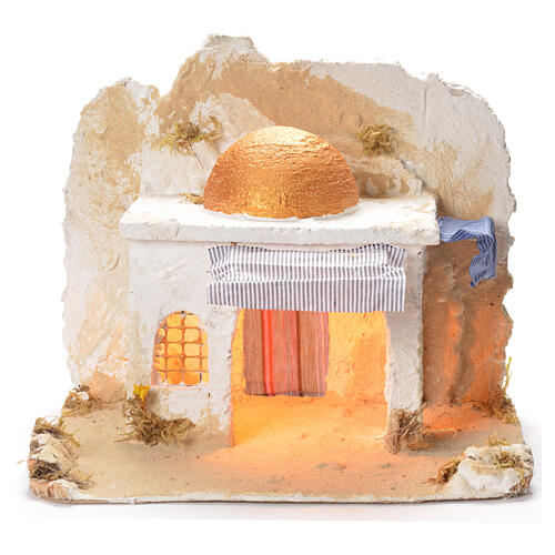 Cabaña árabe del belén napolitano 31X36X30 1
