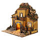 Neapolitan Nativity Village, 1700 style with gate 48x55x35cm s2