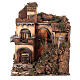 Neapolitan Nativity Village, 1700 style with well 32x35x30cm s1
