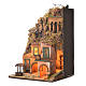 Neapolitan Nativity Village, 1700 style with fountain and well 60x50x42cm s3
