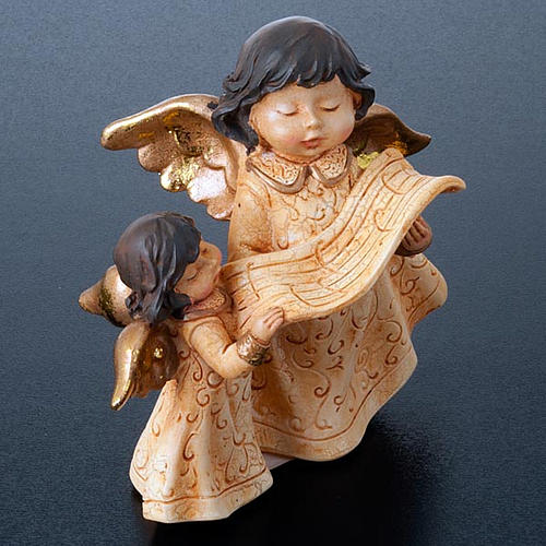 Christmas decoration angels pair with music score 4