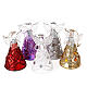 Christmas decoration glass angel glitter and strass s1