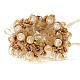 Christmas decoration candle holder ring gold s1