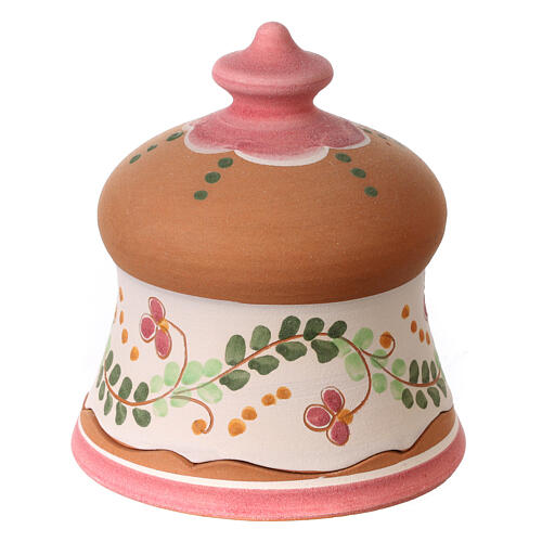 Glocke aus Terrakotta mit Geburtsszene 4