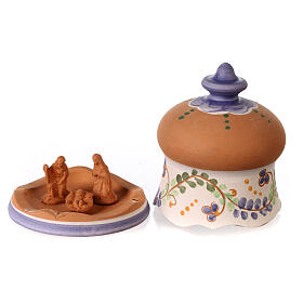Campanella in terracotta Natività