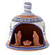 Glocke-Hütte aus Terrakotta mit Geburtsszene s8
