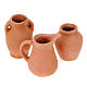 Nativity scene accessory, terracotta jars s1