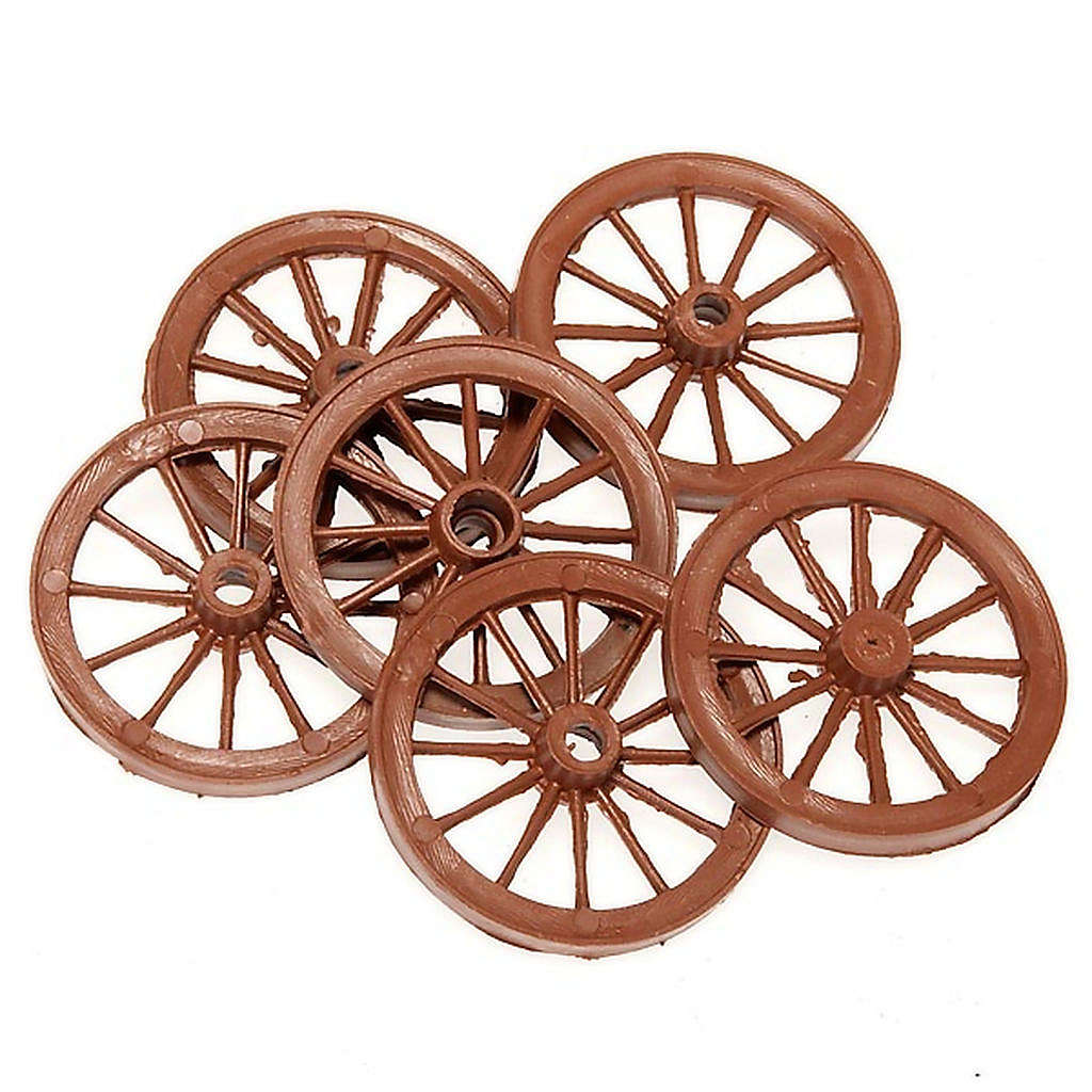 Nativity set accessories, 6piece cart wheels online sales on HOLYART