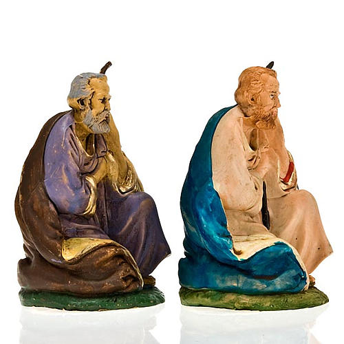 Nativity scene, Saint Joseph on his knees figurine 3