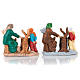 Nativity set, Roast chestnut seller figurine with boy s2